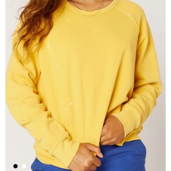 Daydreamer Sweaters - DAYDREAMER REWORKED VARSITY CREW SWEATSHIRT